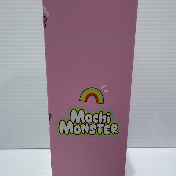 YELLOW All Things Mochi Monster Plush Charm Keychain A Little Obsessed Labubu - Picture 4 of 5